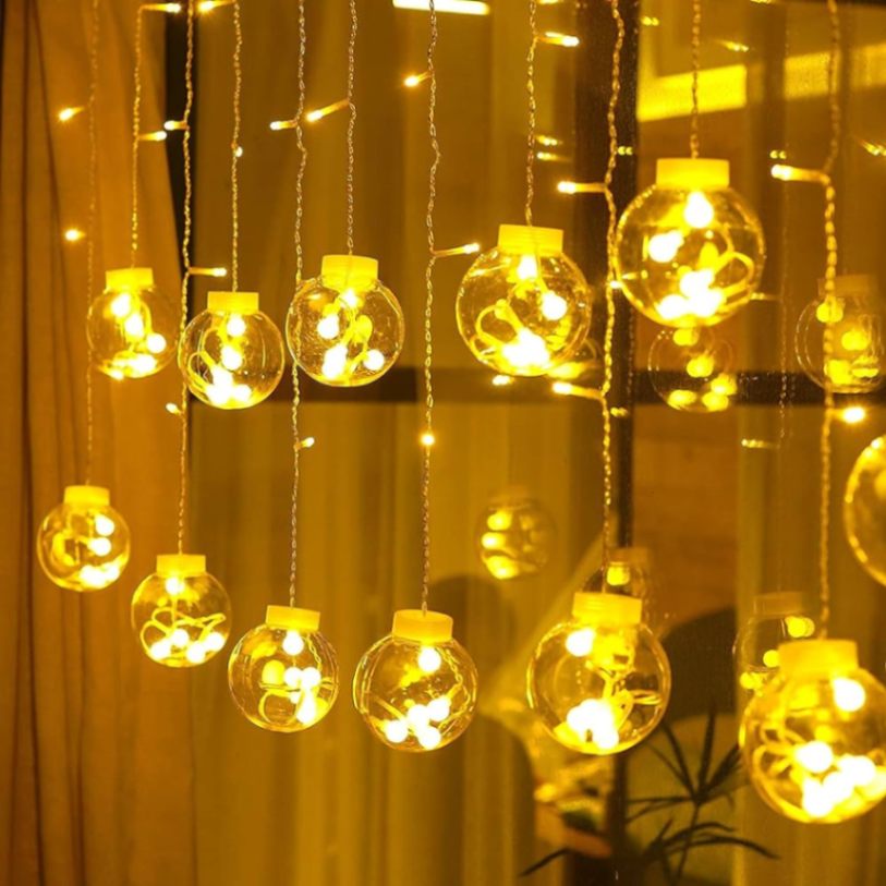 Wish Ball LED Fairy Light for Curtains-12 Wish Ball - Fairy Lights