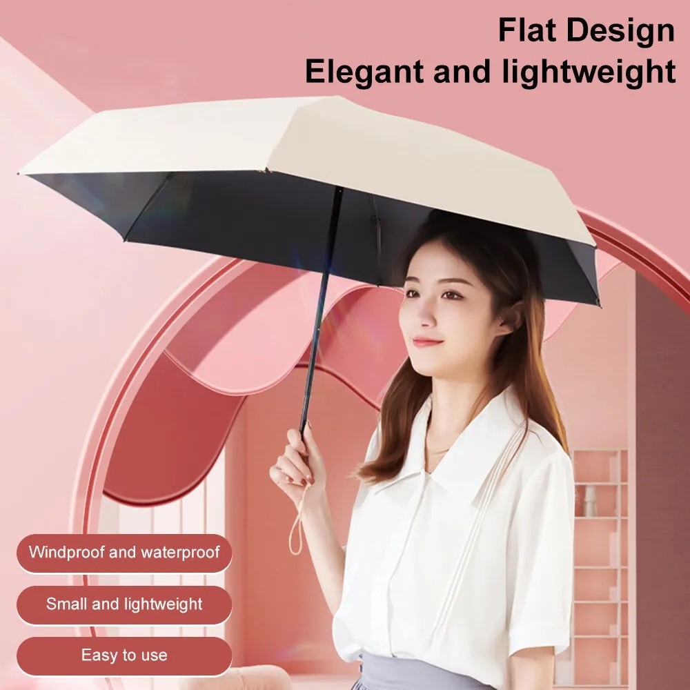 Folding capsule umbrella, Moon Brand Portable Umbrella